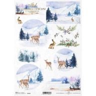 Rizspapír A4 – decoupage technikához – Rizspapírok, kartonok, egyéb papírok #R1463