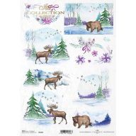 Rizspapír A4 – decoupage technikához – Rizspapírok, kartonok, egyéb papírok #R1464