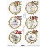 Rizspapír A4 – decoupage technikához – Rizspapírok, kartonok, egyéb papírok #R1475