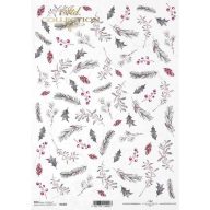 Rizspapír A4 – decoupage technikához – Rizspapírok, kartonok, egyéb papírok #R1483