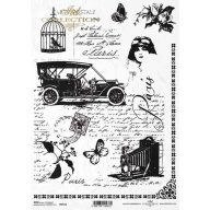 Rizspapír A4 – decoupage technikához – Rizspapírok, kartonok, egyéb papírok #R1511