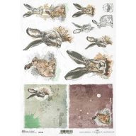 Rizspapír A4 – decoupage technikához – Rizspapírok, kartonok, egyéb papírok #R1570