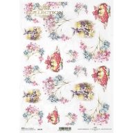 Rizspapír A4 – decoupage technikához – Rizspapírok, kartonok, egyéb papírok #R1579