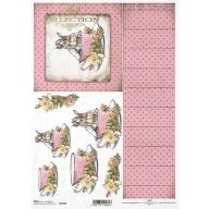 Rizspapír A4 – decoupage technikához – Rizspapírok, kartonok, egyéb papírok #R1582