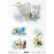 Rizspapír A4 – decoupage technikához – Rizspapírok, kartonok, egyéb papírok #R1609