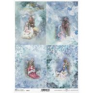 Rizspapír A4 – decoupage technikához – Rizspapírok, kartonok, egyéb papírok #R1627