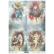 Rizspapír A4 – decoupage technikához – Rizspapírok, kartonok, egyéb papírok #R1651