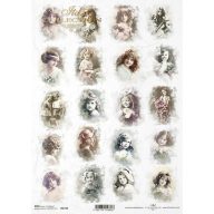 Rizspapír A4 – decoupage technikához – Rizspapírok, kartonok, egyéb papírok #R1746