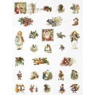 Rizspapír A4 – decoupage technikához – Rizspapírok, kartonok, egyéb papírok #R1807