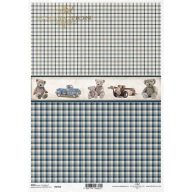 Rizspapír A4 – decoupage technikához – Rizspapírok, kartonok, egyéb papírok #R1953