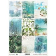 Rizspapír A4 – decoupage technikához – Rizspapírok, kartonok, egyéb papírok #R2021