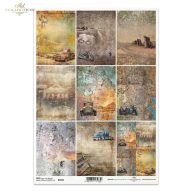 Rizspapír A4 – decoupage technikához – Rizspapírok, kartonok, egyéb papírok #R2034