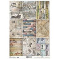 Rizspapír A4 – decoupage technikához – Rizspapírok, kartonok, egyéb papírok #R2035