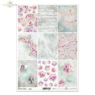 Rizspapír A4 – decoupage technikához – Rizspapírok, kartonok, egyéb papírok #R2046