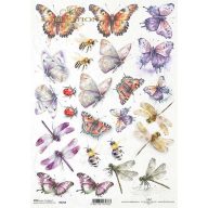 Rizspapír A4 – decoupage technikához – Rizspapírok, kartonok, egyéb papírok #R2258