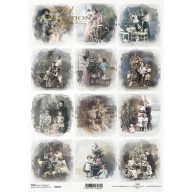 Rizspapír A4 – decoupage technikához – Rizspapírok, kartonok, egyéb papírok #R2262