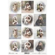 Rizspapír A4 – decoupage technikához – Rizspapírok, kartonok, egyéb papírok #R2264