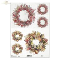 Rizspapír A4 – decoupage technikához – Rizspapírok, kartonok, egyéb papírok #R2284