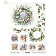 Rizspapír A4 – decoupage technikához – Rizspapírok, kartonok, egyéb papírok #R2437