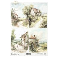 Rizspapír A4 – decoupage technikához – Rizspapírok, kartonok, egyéb papírok #R2577