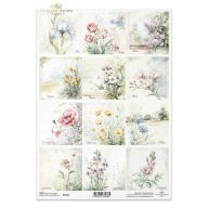 Rizspapír A4 – decoupage technikához – Rizspapírok, kartonok, egyéb papírok #R2604