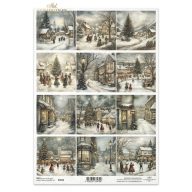 Rizspapír A4 – decoupage technikához – Rizspapírok, kartonok, egyéb papírok #R2668