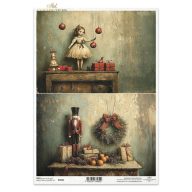 Rizspapír A4 – decoupage technikához – Rizspapírok, kartonok, egyéb papírok #R2680