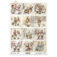 Rizspapír A4 – decoupage technikához – Rizspapírok, kartonok, egyéb papírok #R2683