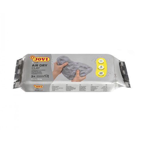 Levegőn száradó gyurma JOVI 1000 g, szürke