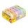 Plastilina tálca gyurma 6x50g válogatott pasztell színekben