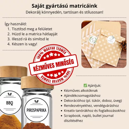 Matrica - Anyák napi kerek matrica Dédimama - pasztell 15db/lap – anyák napi dekorációhoz
