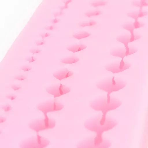 Szilikon nyomóforma, lágy - Gyöngysor – kreatív hobby projektekhez