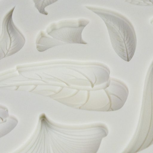 Szilikon nyomóforma A6 - Levelek – kreatív hobby projektekhez