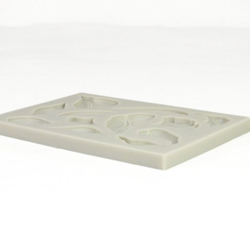 Szilikon nyomóforma A6 - Levelek – kreatív hobby projektekhez