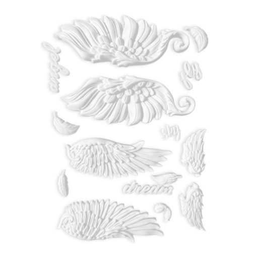 Szilikon öntőforma A5 - Szárnyak – kreatív hobby projektekhez