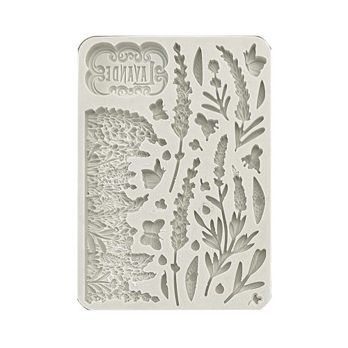 Szilikon öntőforma A5 - Levendula elemek