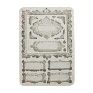 Szilikon öntőforma A5 - Master of Magic gothic label – kreatív hobby projektekhez