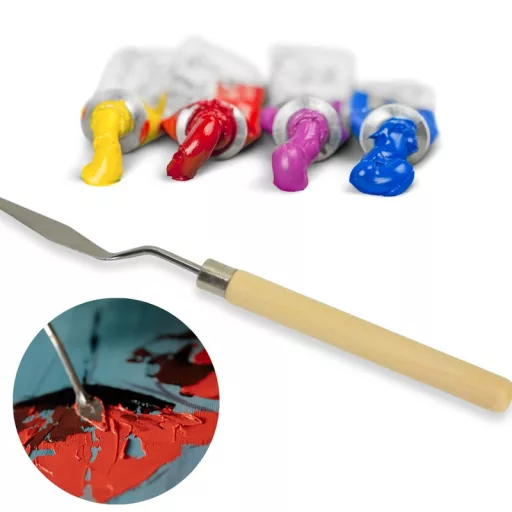 Festőkés - hegyes fejű (4,5cm) palettakés