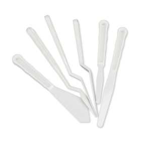 Műanyag festőkés szett 6db-os palettakés