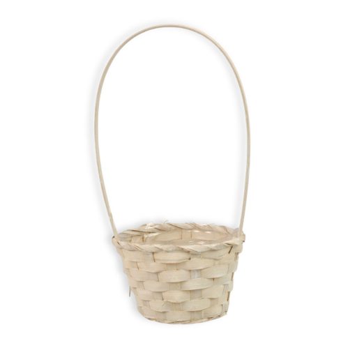 Bambusz füles kaspó mosott fehér 12cm 6db/csomag 200/# – kreatív hobby projektekhez és dekorációhoz – Papelito.hu