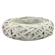 Bélelt fészek fehér 25x7cm 30/#