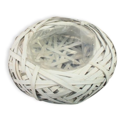 Bélelt fészek fehér 25x7cm 30/#