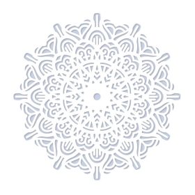 +Stencil / Sablon MDS25-004 25*25cm Mandala 04 