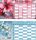 Órarend 8*15cm Flowers N13046TFL