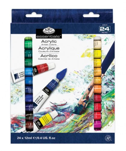 Akrilfesték készlet - Royal 24 x 12 ml