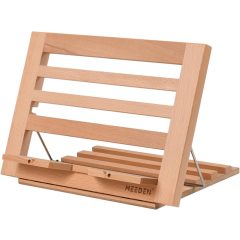   Festőállvány bükkfából, könyvtartó, összecsukható - MEEDEN H-Frame Adjustable Small Studio Tabletop Easel