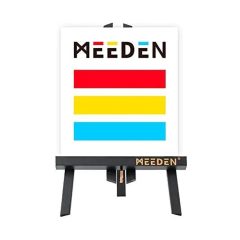   Asztali Festőállvány, fekete fenyő - MEEDEN A-Frame Tabletop Easel 30,5cm