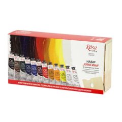   Olajfesték készlet - Rósa Gallery - 12 x 45 ml tubusos - kartondobozban