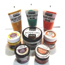 Hobbyfestékek, paszták, gélek