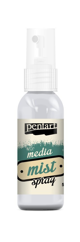 R-Pentart Média permetfesték spray 50ml - Gyöngyfehér 22646